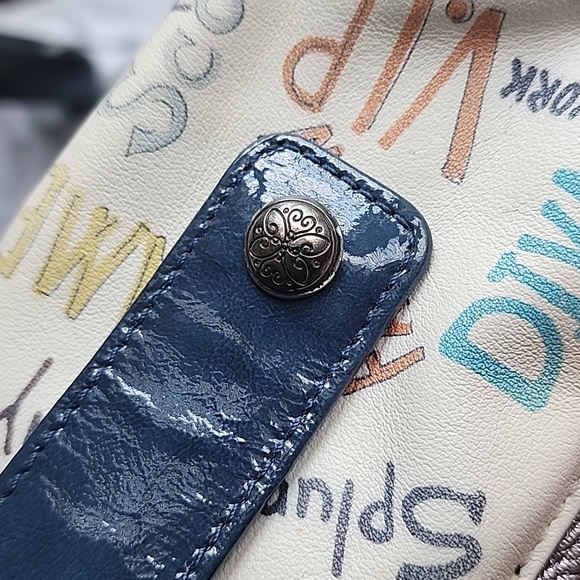 VINTAGE Y2K BRIGHTON Fashionista Wallet Diva VIP Grafitti Travel World Cities - Picture 5 of 15